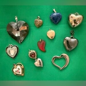 Heart-Shaped Pendant Collection
